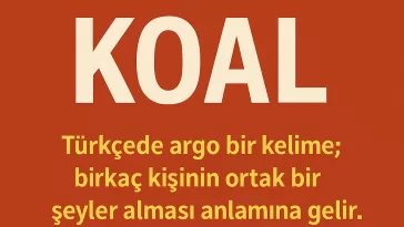 koal ne demek